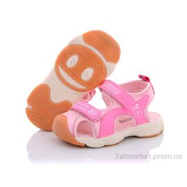Босоніжки дитячі літні Літо BD8209-3 розовый (8 пар р.21-25) "Class Shoes" недорого оптом від прямого постачальника