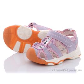 Босоніжки дитячі літні Літо BD0692-3 розовый (8 пар р.22-26) "Class Shoes" недорого оптом від прямого постачальника