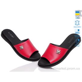Фотография Шлепки женские облегченные Лето SiSSi М-110 красный (6 пар р.36-40) "Prime-Opt" недорого оптом от прямого поставщика