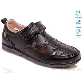 Туфлі дитячі зручні Літо R035154003 BK (8 пар р.32-37) "Weestep" недорого оптом від прямого постачальника