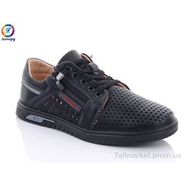 Фотография Туфли детские удобные Лето 5637-6A (8 пар р.31-36) "Леопард" недорого оптом от прямого поставщика