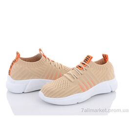 Кросівки жіночі модні Літо 185-1 khaki (8 пар р.36-41) "Violeta" недорого оптом від прямого постачальника