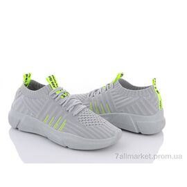 Кросівки жіночі модні Літо 185-1 grey (8 пар р.36-41) "Violeta" недорого оптом від прямого постачальника