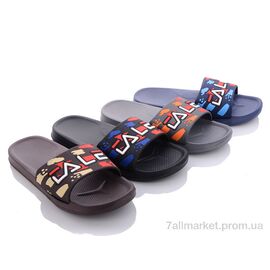 Фотография Шлепки детские летние Лето C1087-42L mix (24 пар р.36-41) "Sydney" недорого оптом от прямого поставщика