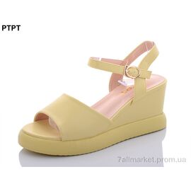 Босоніжки жіночі літні Літо A255-5A (8 пар р.36-41) "PTPT" недорого оптом від прямого постачальника