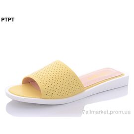 Шльопанці жіночі полегшені Літо A103-5 (8 пар р.36-41) "PTPT" недорого оптом від прямого постачальника