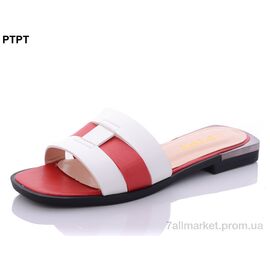 Шльопанці жіночі полегшені Літо A161-8A (8 пар р.36-41) "PTPT" недорого оптом від прямого постачальника