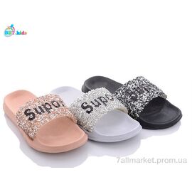 Шльопанці жіночі полегшені Літо A3651 mix (24 пар р.36-41) "BBT" недорого оптом від прямого постачальника
