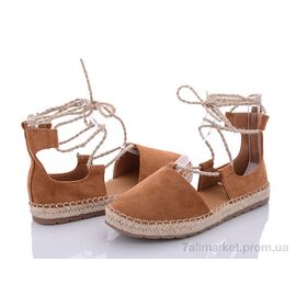 Фотография Туфли женские стильные Лето JH97 camel (6 пар р.36-41) "STAR" недорого оптом от прямого поставщика