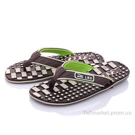 Шльопанці дитячі літні Літо EC4223 d.brown (6 пар р.32-35) "Zelart" недорого оптом від прямого постачальника