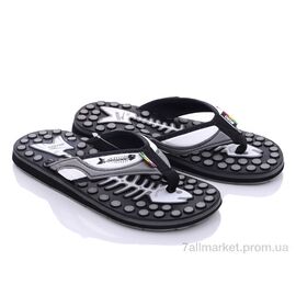 Шльопанці дитячі літні Літо KCE766 black (6 пар р.32-35) "Zelart" недорого оптом від прямого постачальника