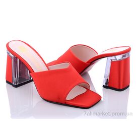 Шльопанці жіночі полегшені Літо L12 red (8 пар р.37-41) "Mona Lisa" недорого оптом від прямого постачальника