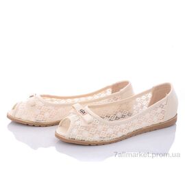 Балетки жіночі зручні Літо 523-2 (8 пар р.36-41) "Shamilu" недорого оптом від прямого постачальника