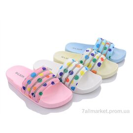 Шльопанці жіночі полегшені Літо FY018 mix (24 пар р.37-42) "Lion" недорого оптом від прямого постачальника