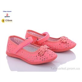 Фотография Туфли детские удобные Лето AH358 mllon red (6 пар р.26-31) "Clibee-Doremi" недорого оптом от прямого поставщика