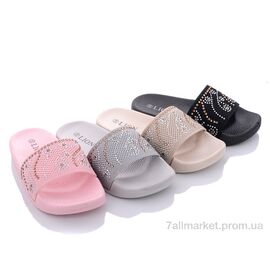 Фотография Шлепки детские летние Лето FY016 mix (24 пар р.24-29) "Lion" недорого оптом от прямого поставщика