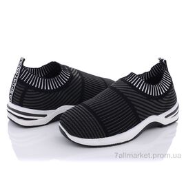 Кросівки жіночі модні Літо Riana черн. (4 пар р.38-40) "Class Shoes" недорого оптом від прямого постачальника