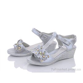 Фотография Босоножки детские летние Лето A1782-2 (8 пар р.32-37) "Obuvok" недорого оптом от прямого поставщика