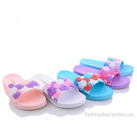 Шльопанці жіночі полегшені Літо 939 mix (36 пар р.36-41) "Sydney" недорого оптом від прямого постачальника
