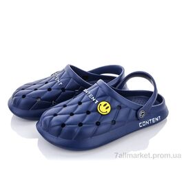 Фотография Кроксы мужские легкие Лето YR-03 синий (7 пар р.42-45) "КалориЯ" недорого оптом от прямого поставщика