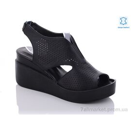 Босоніжки жіночі літні Літо 57200 black (5 пар р.36-40) "Viva Star" недорого оптом від прямого постачальника