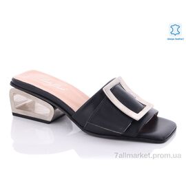 Шльопанці жіночі полегшені Літо 148-18 black (5 пар р.36-40) "Viva Star" недорого оптом від прямого постачальника