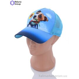 Фотография Кепка детская Лето EN001-4 blue (3 шт. р.сетка One size) "Reluna Group" недорого оптом от прямого поставщика