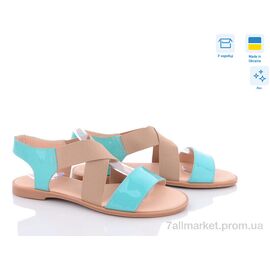 Босоніжки жіночі літні Літо MV124 фісташка (6 пар р.37-39) "A.Dama" недорого оптом від прямого постачальника