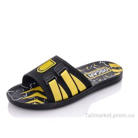 Шльопанці чоловічі пляжні Літо 58-12 желтый (6 пар р.40-45) "Oscar" недорого оптом від прямого постачальника