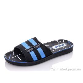 Шльопанці чоловічі пляжні Літо 58-20 синий (6 пар р.40-45) "Oscar" недорого оптом від прямого постачальника