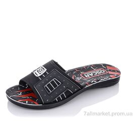 Шльопанці чоловічі пляжні Літо 58-14 белый (6 пар р.40-45) "Oscar" недорого оптом від прямого постачальника