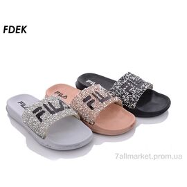 Шльопанці жіночі полегшені Літо A3650 mix (24 пар р.36-41) "FDEK" недорого оптом від прямого постачальника