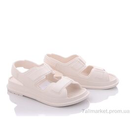 Фотография Босоножки женские летние Лето W413 white (8 пар р.36-41) "Violeta" недорого оптом от прямого поставщика