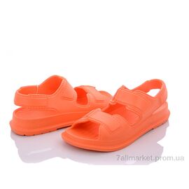 Фотография Босоножки женские летние Лето W413 orange (8 пар р.36-41) "Violeta" недорого оптом от прямого поставщика