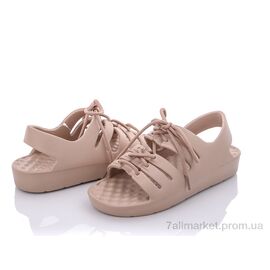 Фотография Босоножки женские летние Лето W410-4 apricot (8 пар р.36-41) "Violeta" недорого оптом от прямого поставщика