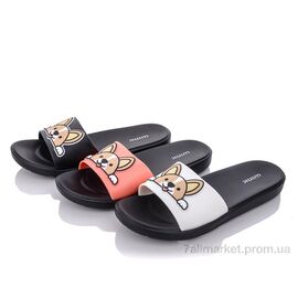 Шльопанці жіночі полегшені Літо ST11478-2 mix (10 пар р.36-40) "Цветик" недорого оптом від прямого постачальника