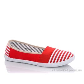 Сліпони жіночі тканинні Літо ZHP2 красный (10 пар р.36-41) "Lion" недорого оптом від прямого постачальника