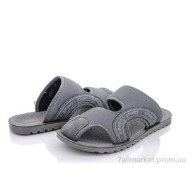 Шльопанці чоловічі пляжні Літо M201-4 grey (8 пар р.40-45) "Violeta" недорого оптом від прямого постачальника