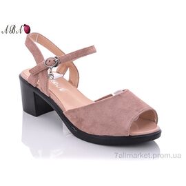 Босоніжки жіночі літні Літо 362-5-5 (8 пар р.36-41) "Aba" недорого оптом від прямого постачальника