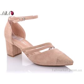 Туфлі жіночі стильні Літо D1-5 (6 пар р.36-41) "Aba" недорого оптом від прямого постачальника