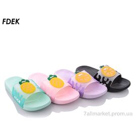 Шльопанці жіночі полегшені Літо A03-005 mix (24 пар р.36-41) "FDEK" недорого оптом від прямого постачальника