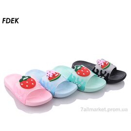 Шльопанці жіночі полегшені Літо A03-006 mix (24 пар р.36-41) "FDEK" недорого оптом від прямого постачальника