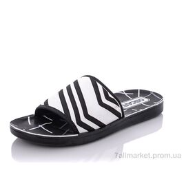 Шльопанці чоловічі пляжні Літо Спорт 57-7 белый (6 пар р.40-45) "Oscar" недорого оптом від прямого постачальника