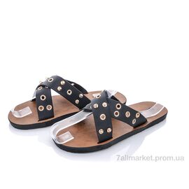 Шльопанці жіночі полегшені Літо CK98812-1 (8 пар р.36-41) "Rama" недорого оптом від прямого постачальника