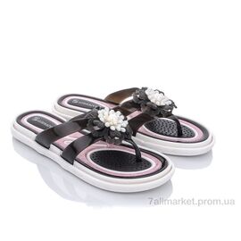 Шльопанці жіночі полегшені Літо YXS9961-1 (6 пар р.36-41) "Rama" недорого оптом від прямого постачальника