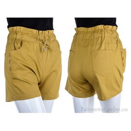 Шорти жіночі Літо 6709-12 yellow (6 шт. р.сітка25-30) "Мир" недорого оптом від прямого постачальника