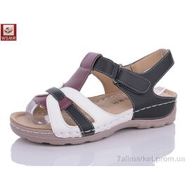 Босоніжки жіночі літні Літо 1923-2 (8 пар р.36-41) "WSMR" недорого оптом від прямого постачальника