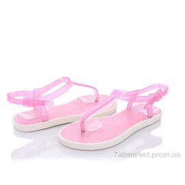 Фотография Босоножки детские летние Лето DF10-1 pink (12 пар р.30-35) "Deshman" недорого оптом от прямого поставщика