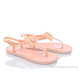 Босоніжки дитячі літні Літо DF10-4 beige (12 пар р.30-35) "Deshman" недорого оптом від прямого постачальника