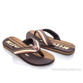 Шльопанці чоловічі пляжні Літо ETGM9275 (12 пар р.40-43) "Dan Marest" недорого оптом від прямого постачальника